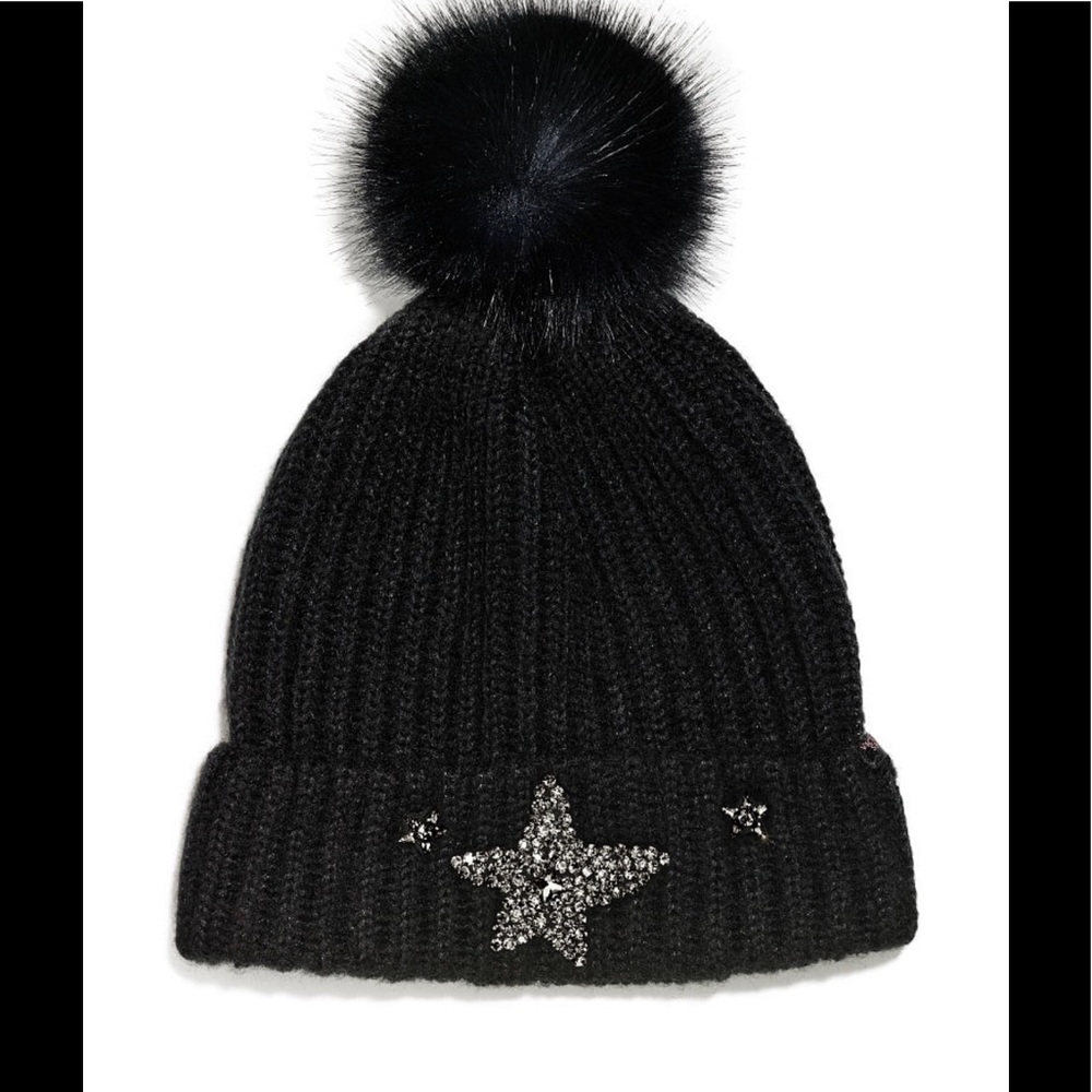 Victoria Secret Beanie - Black color